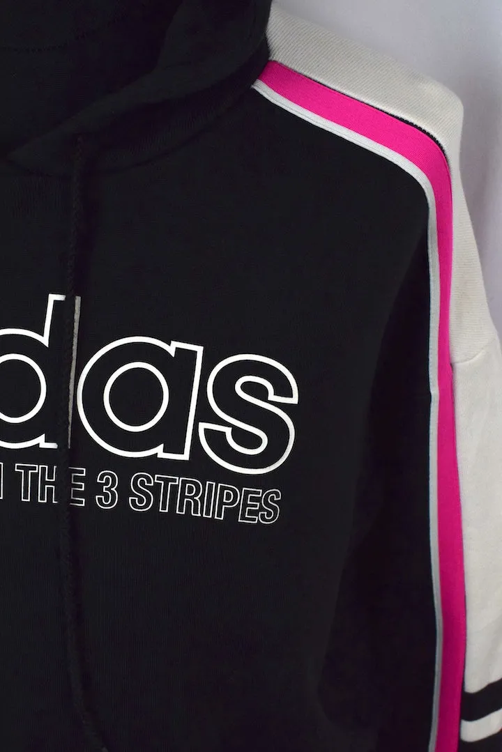 Adidas Brand Cropped Hoodie