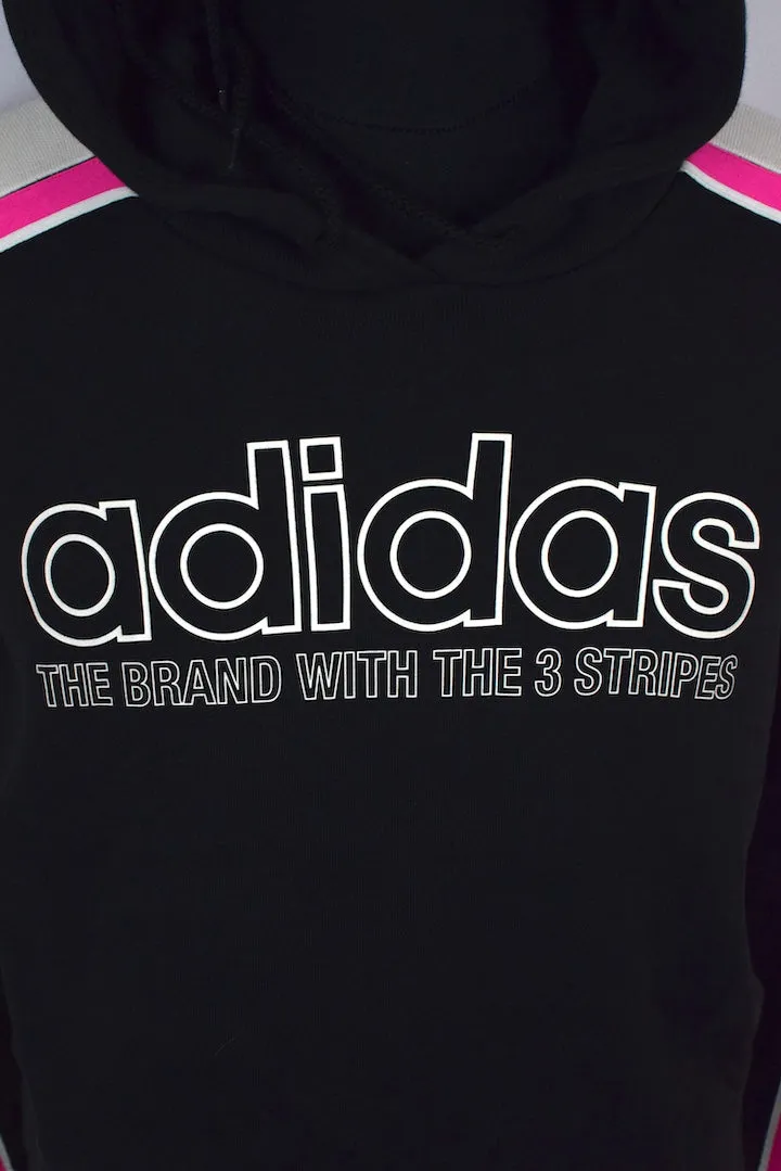 Adidas Brand Cropped Hoodie