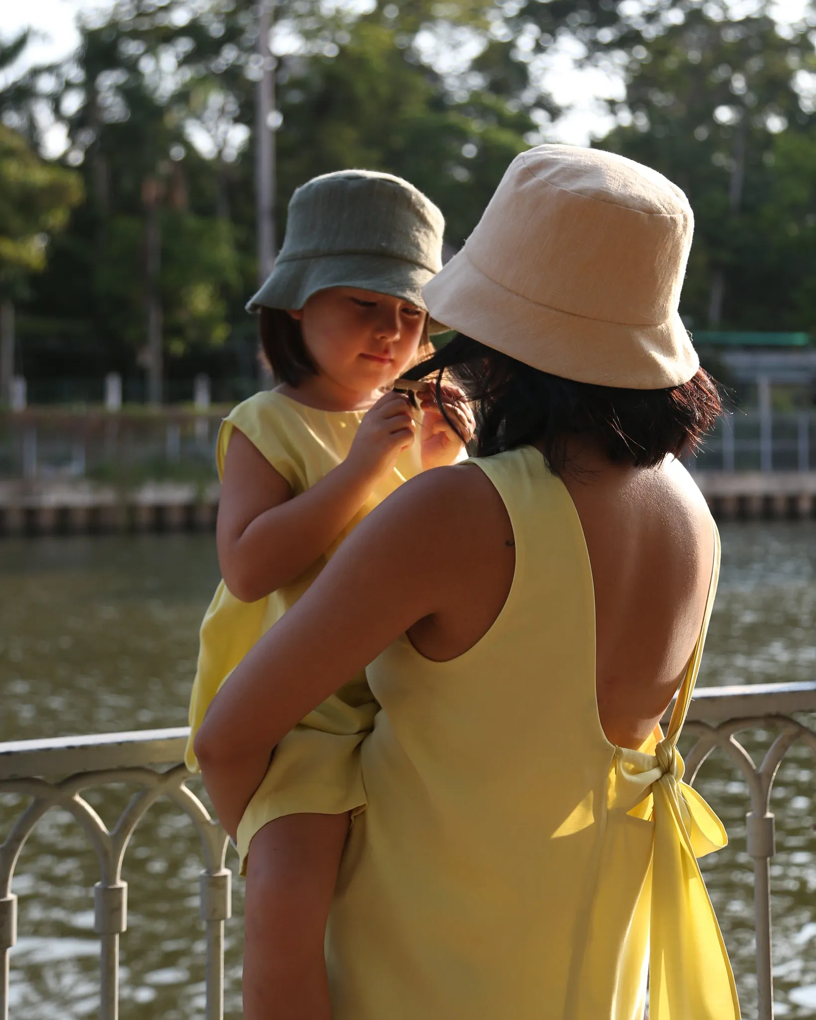 ADULT Unisex Mushroom Bucket Hat - Mangosteen Dye