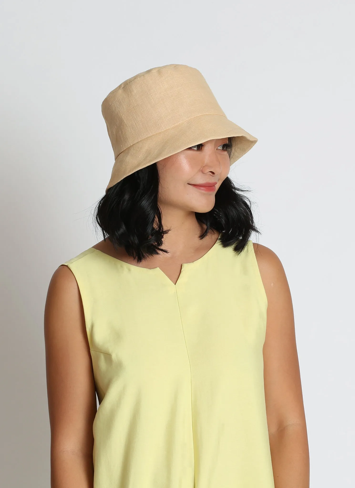 ADULT Unisex Mushroom Bucket Hat - Mangosteen Dye