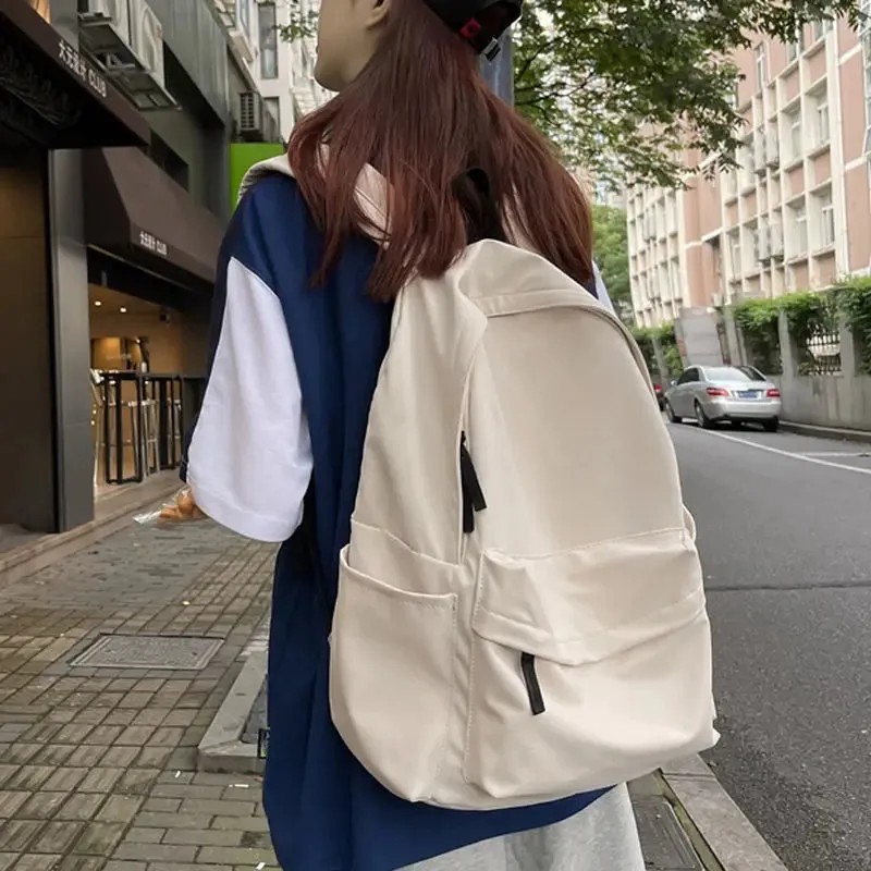 Backpacks for Women Students Japanese Casual All Match Schoolbags High-capacity Vintage Y2k Aesthetic Simple Backpacks Fashion