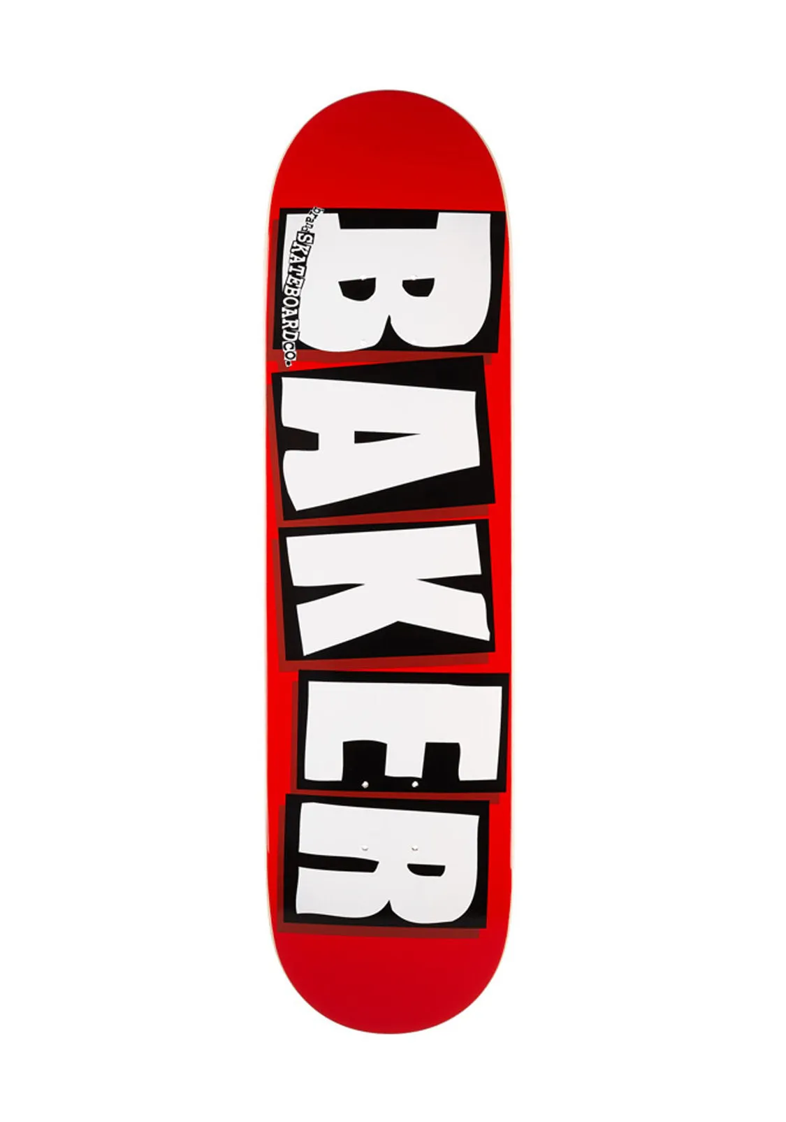 BAKER Brand Logo White 8.125