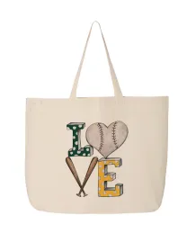 Baseball Love Totes