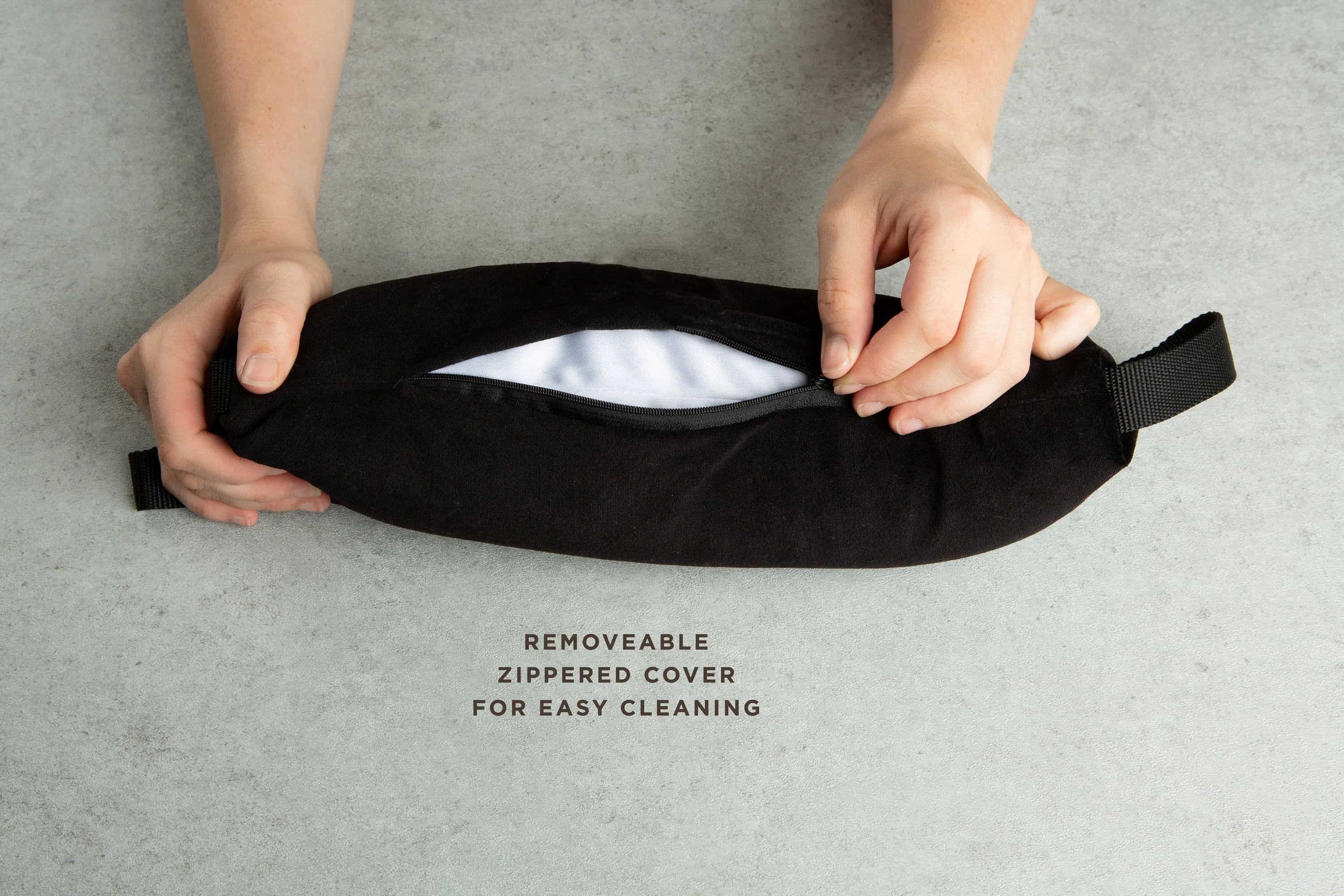 Baxter Adjustable Back Pillow - Black