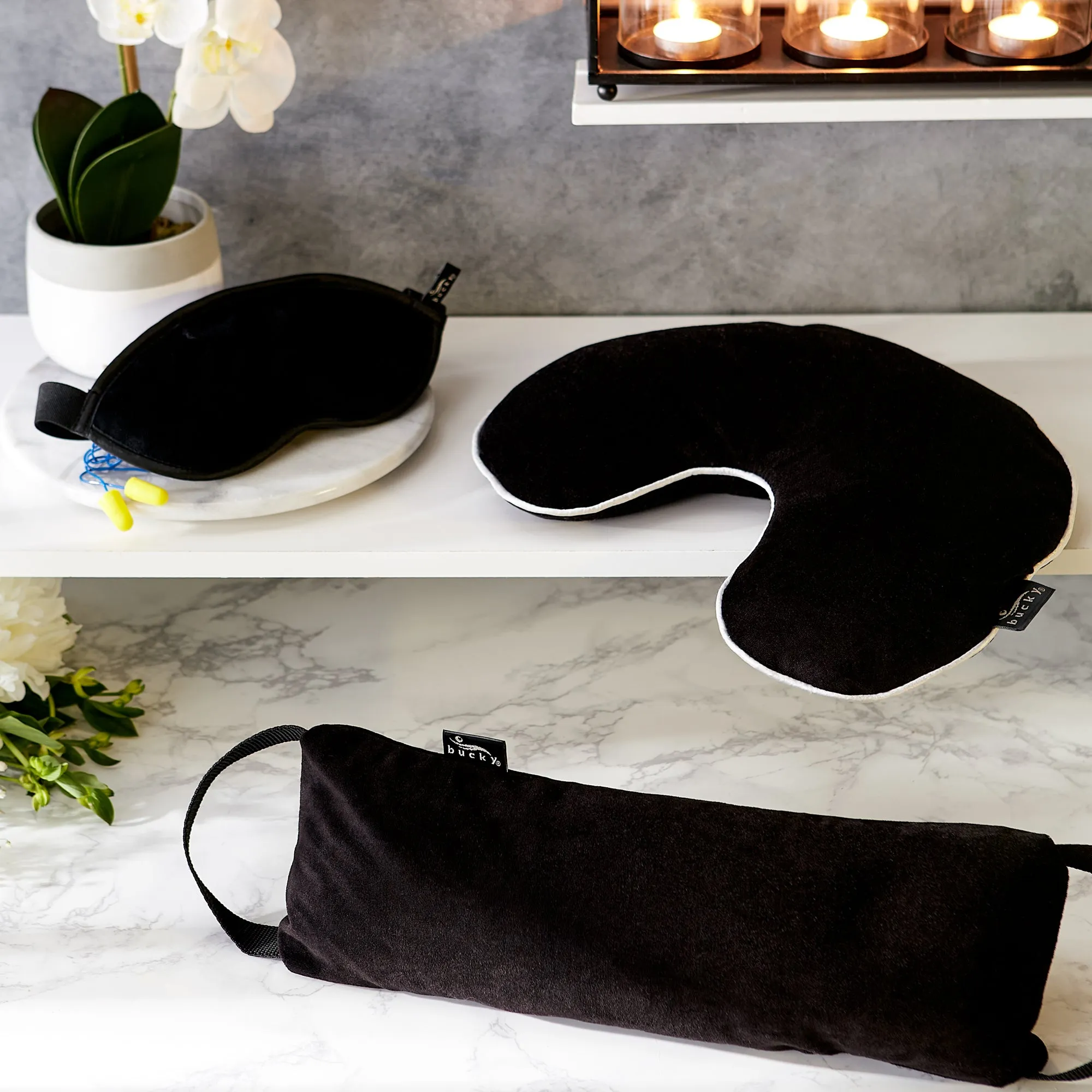 Baxter Adjustable Back Pillow - Black