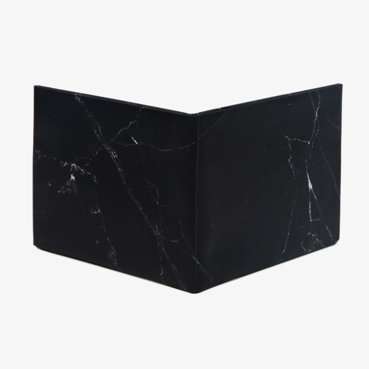 Black Marble Bifold Wallet
