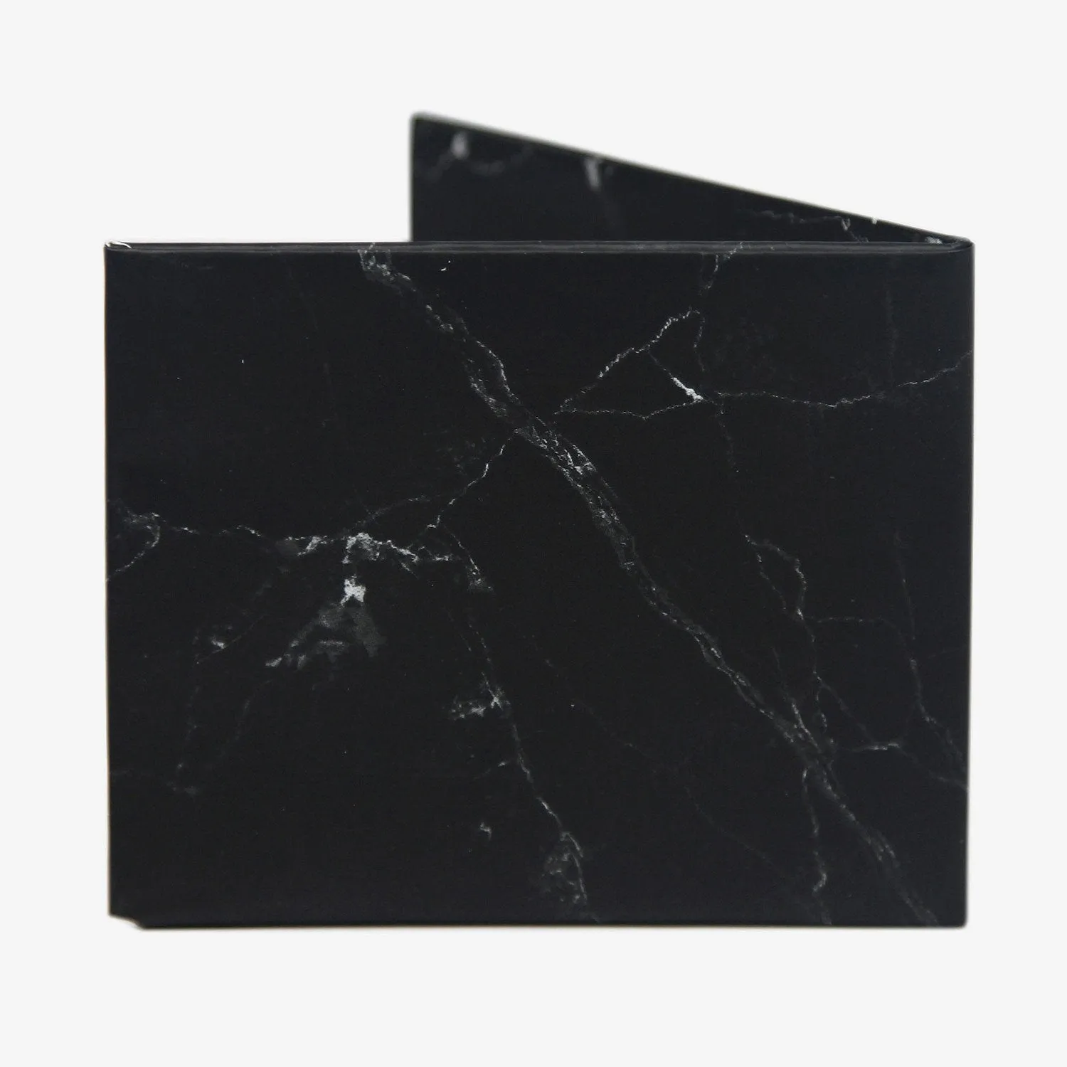 Black Marble Bifold Wallet