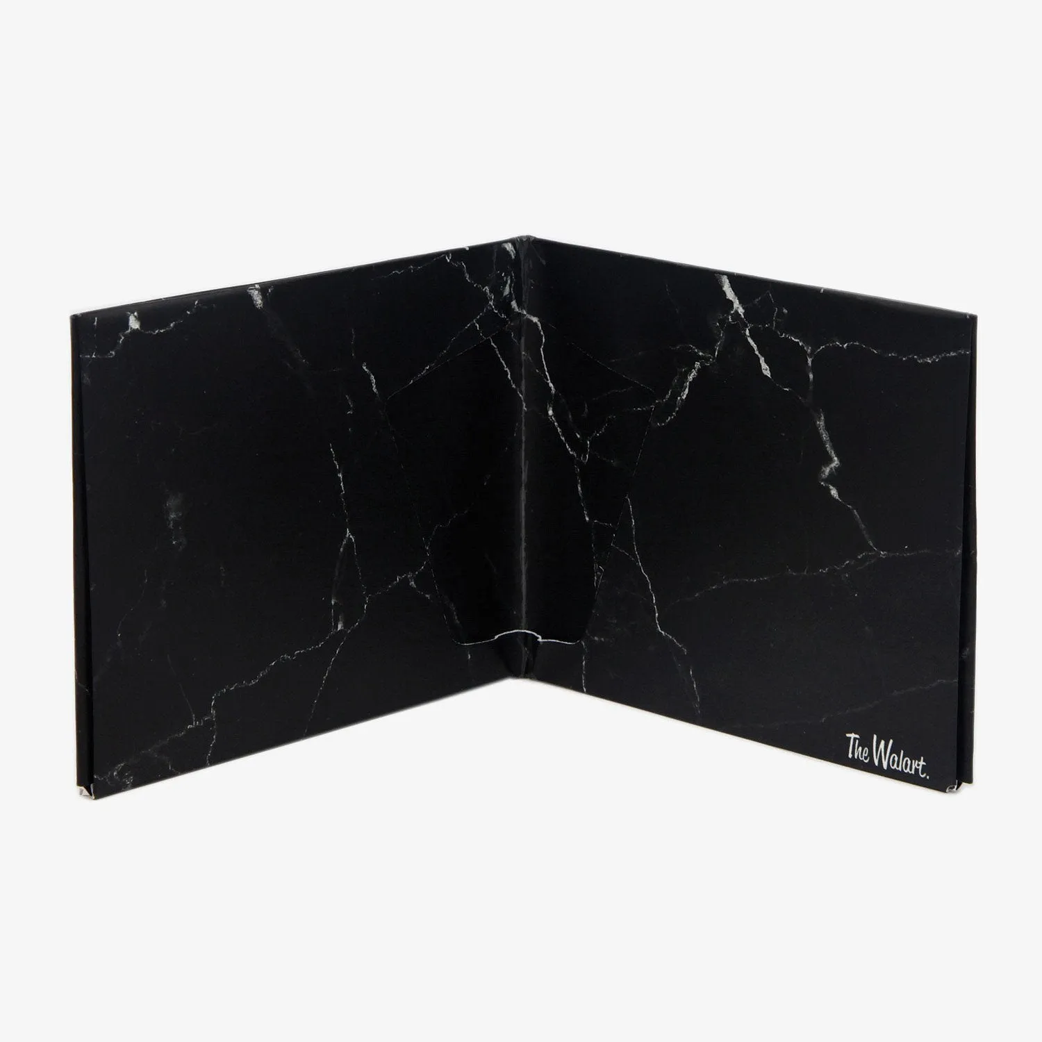 Black Marble Bifold Wallet