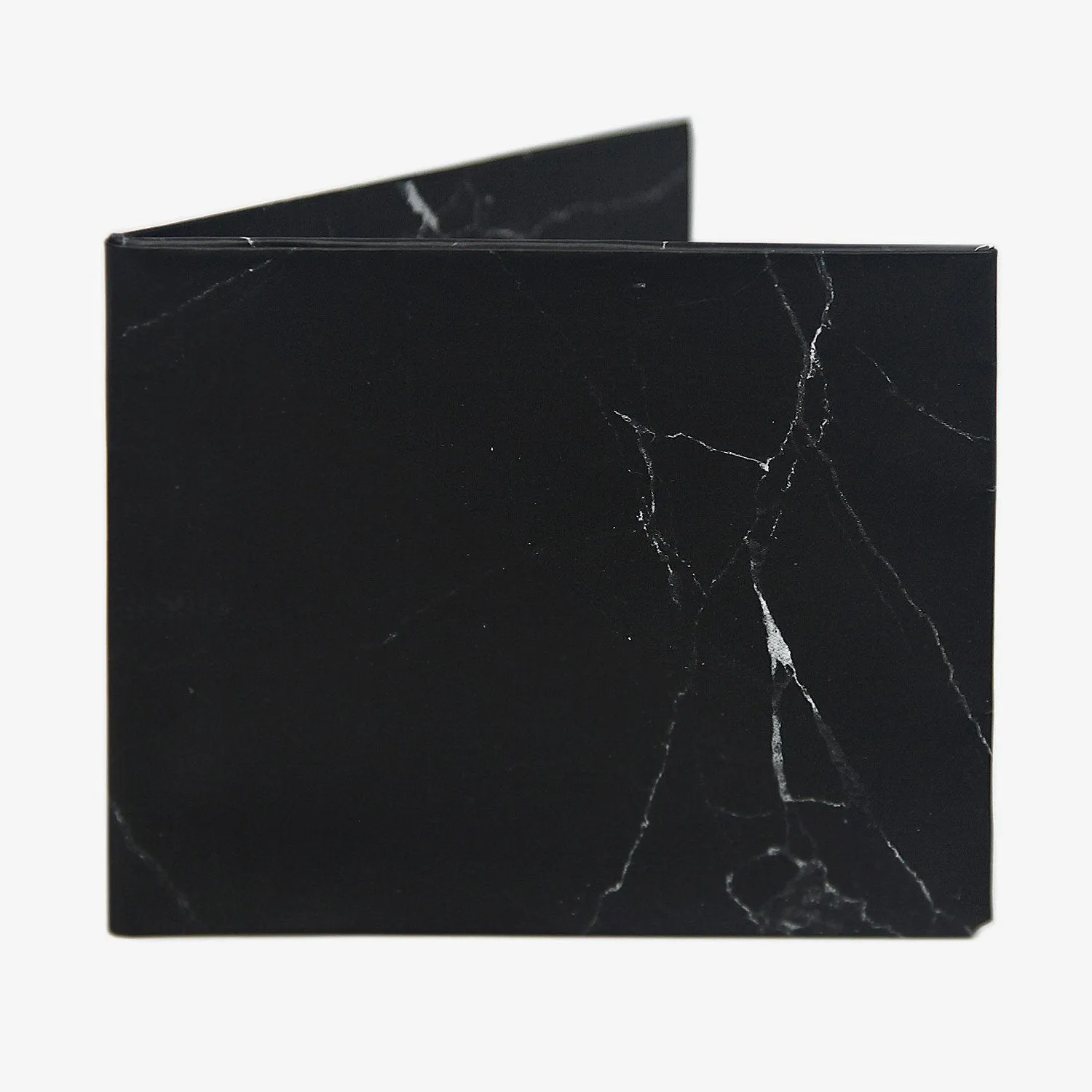 Black Marble Bifold Wallet