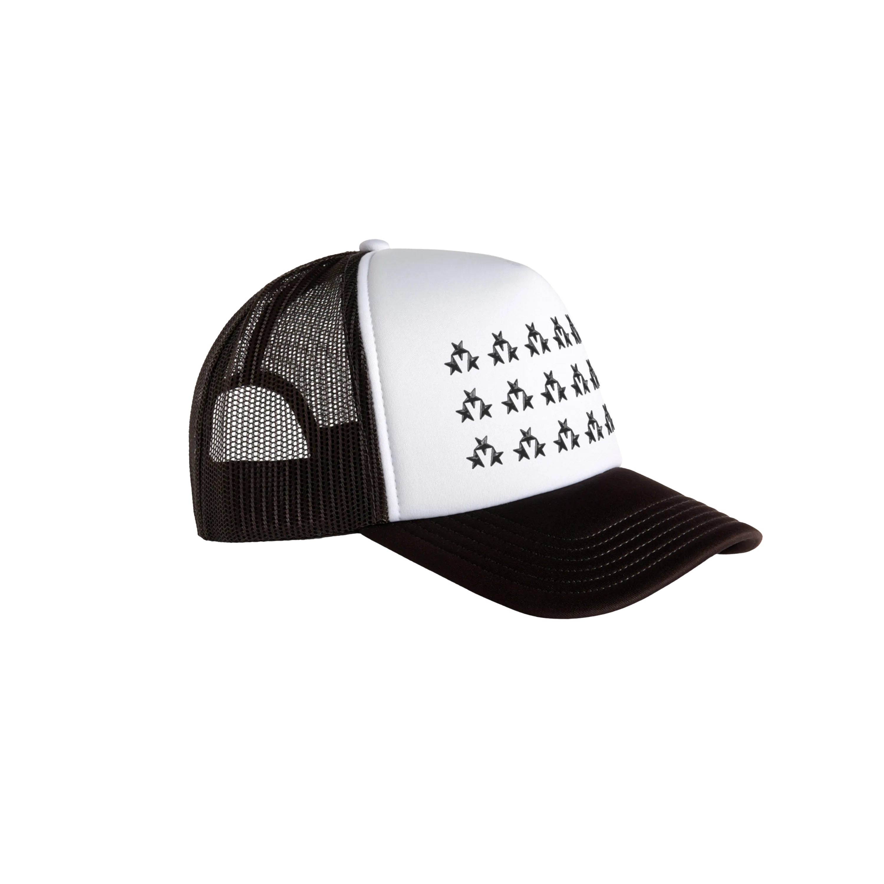 BRAND LOGO | White/Black Cap