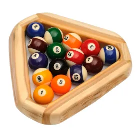 Cedar Log Wood Pool Triangle