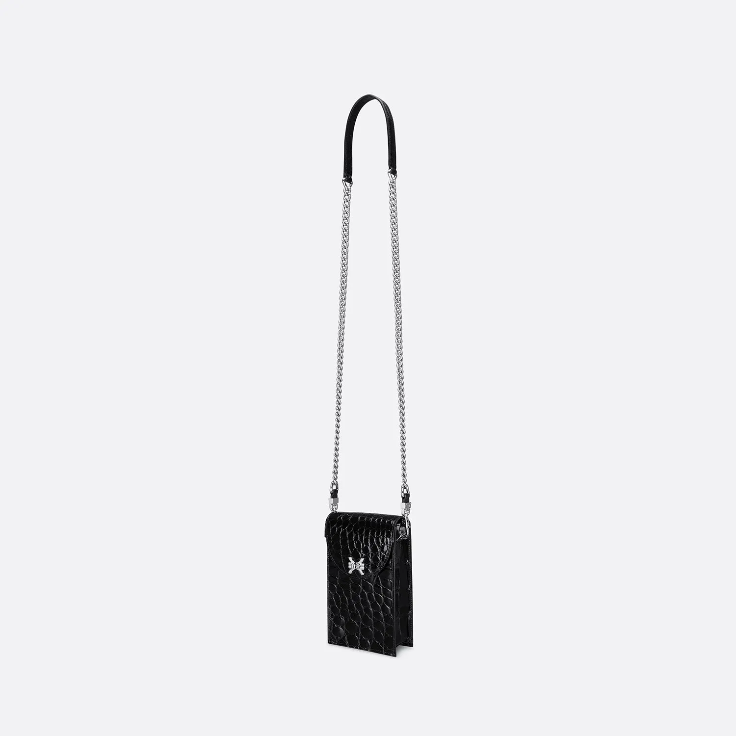 CREST FLAP PHONE POUCH