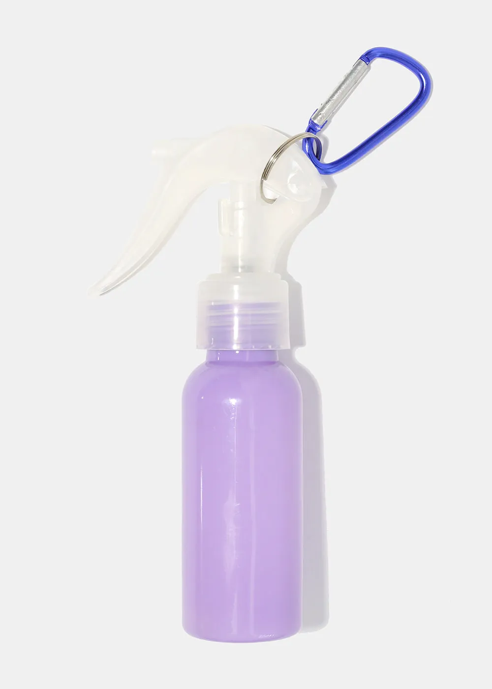 Cylinder Spray Travel Bottle with Carabiner