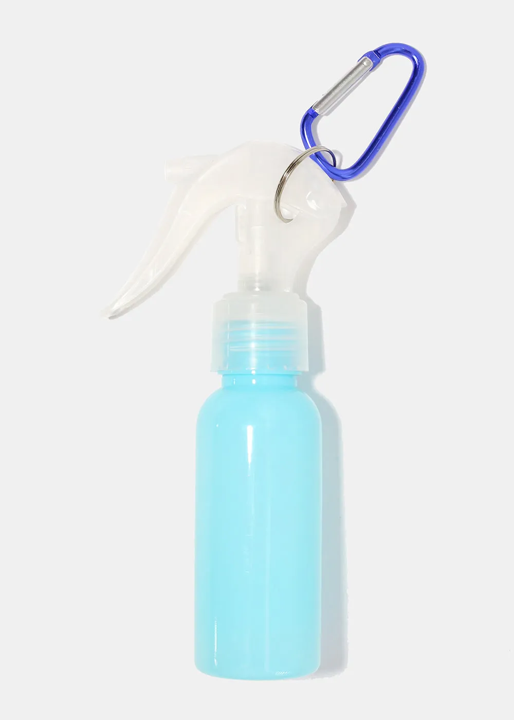 Cylinder Spray Travel Bottle with Carabiner