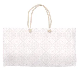 D&D Lattice Pink Weekender Tote