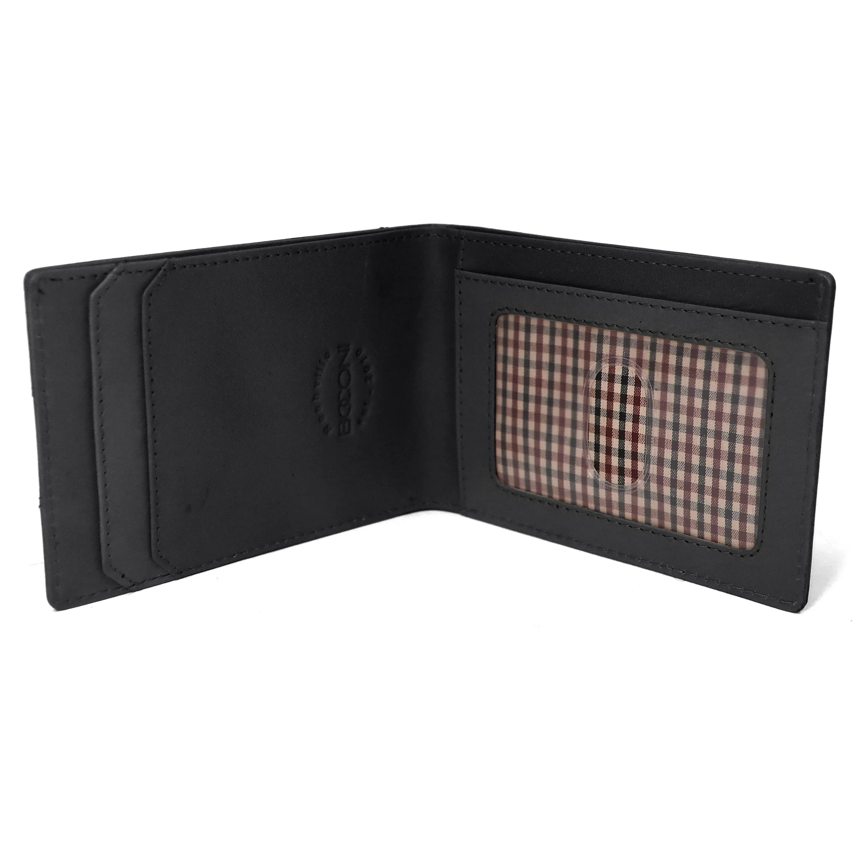 Dawn Compact Burnished Leather Wallet