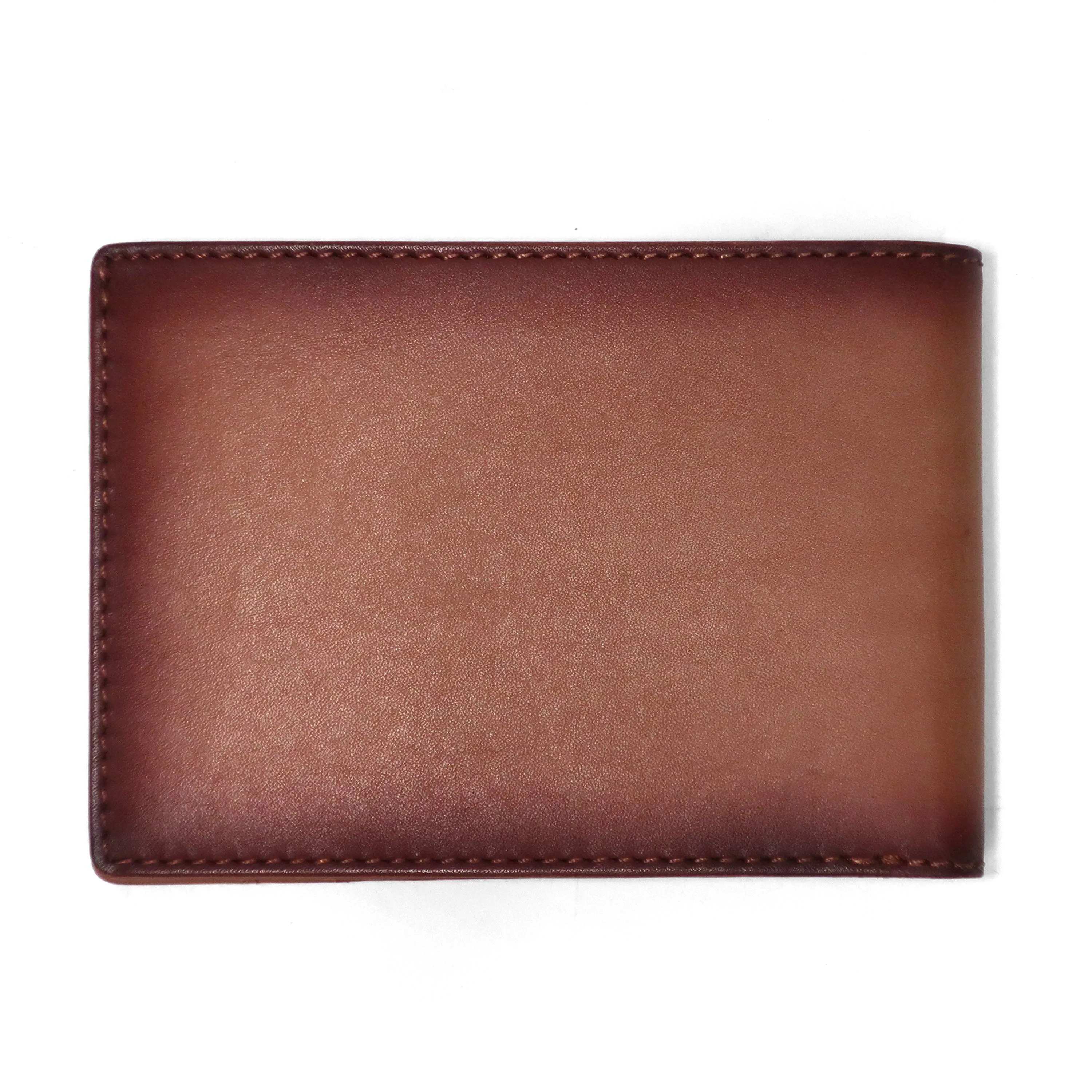 Dawn Compact Burnished Leather Wallet