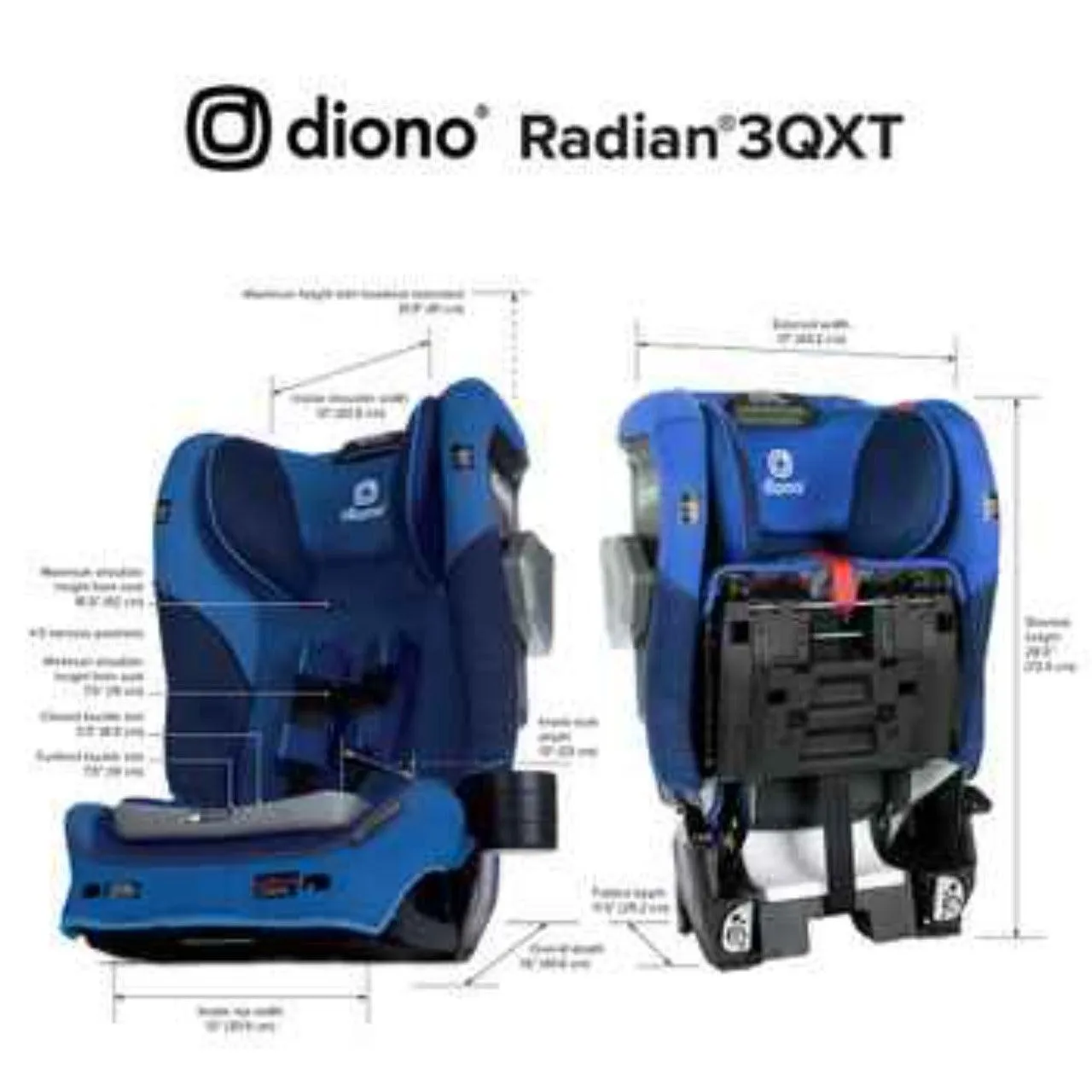 Diono Radian® 3QXT® SafePlus™ - Convertible Car Seat