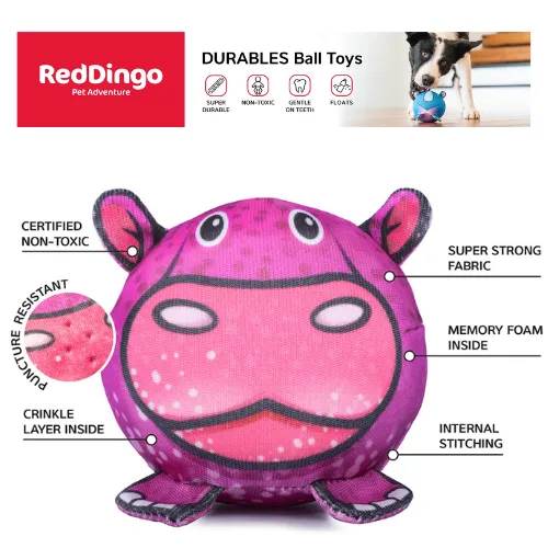 DURABLES Ball Toy — Zebra