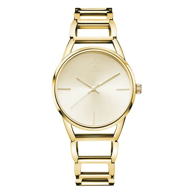 Elegant Gold Wrist Watch