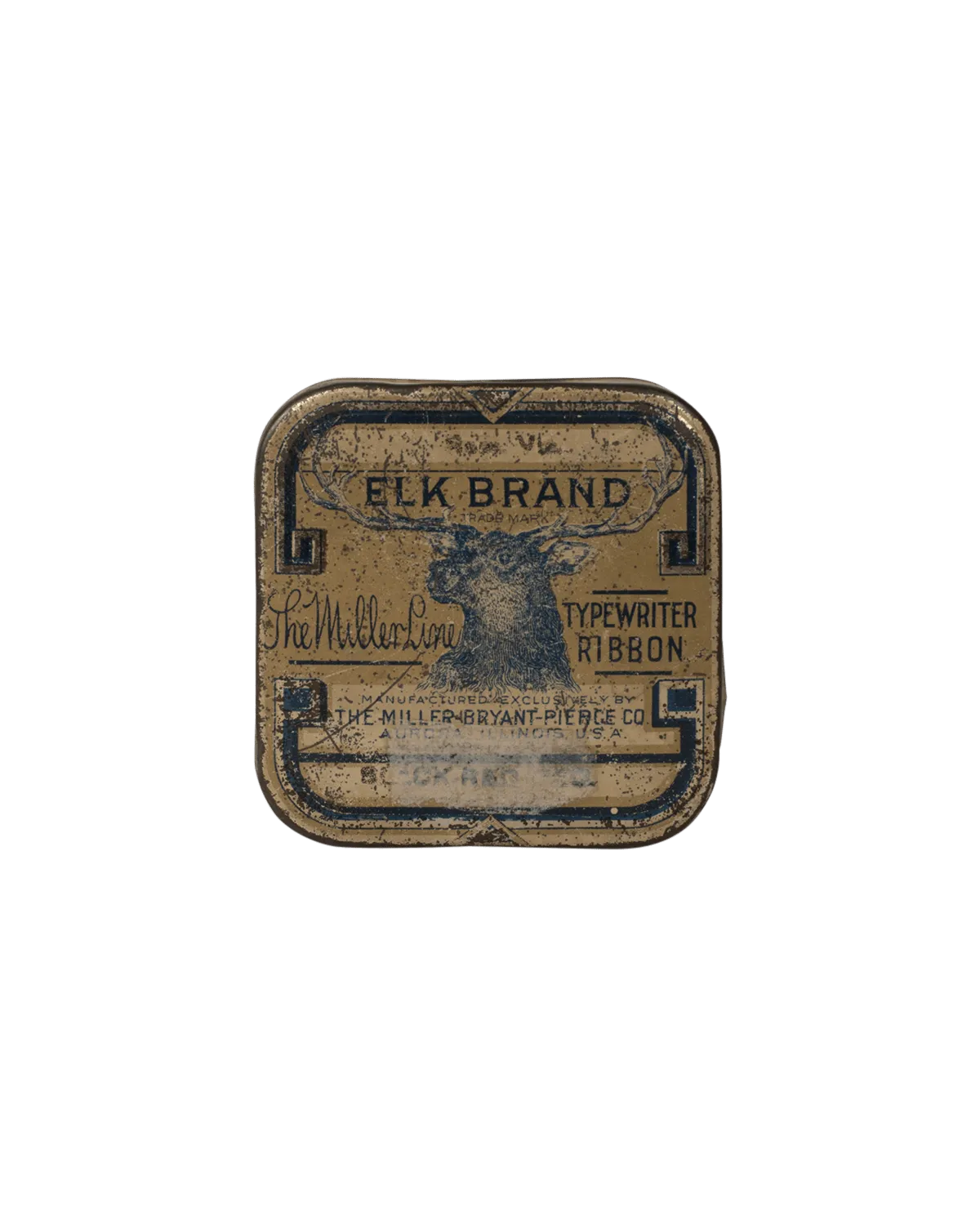 Elk Brand Typewriter Ribbons Tin
