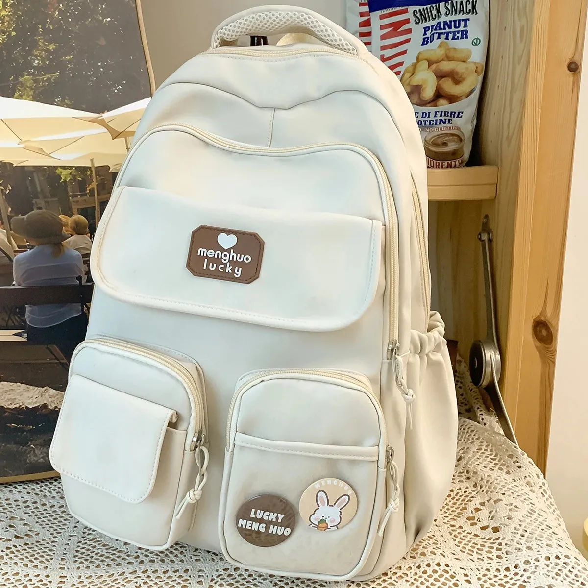 Fashion Girls Cute Design Bookbag Student Kawaii Shoulder Bag Travel Rucksack Women Laptop Mochila Teens Schoolbag Backpack