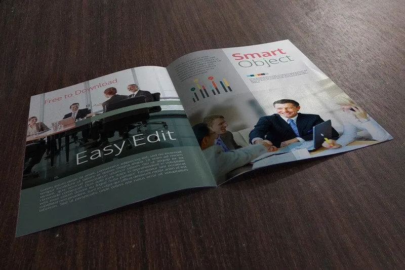 Free Bifold Flyer Mockup