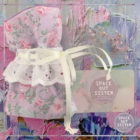 Handmade Lavender Pocket Cotton Floral