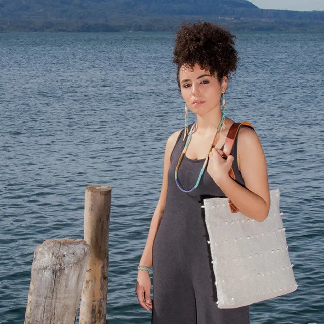 Handwoven Texture Tote