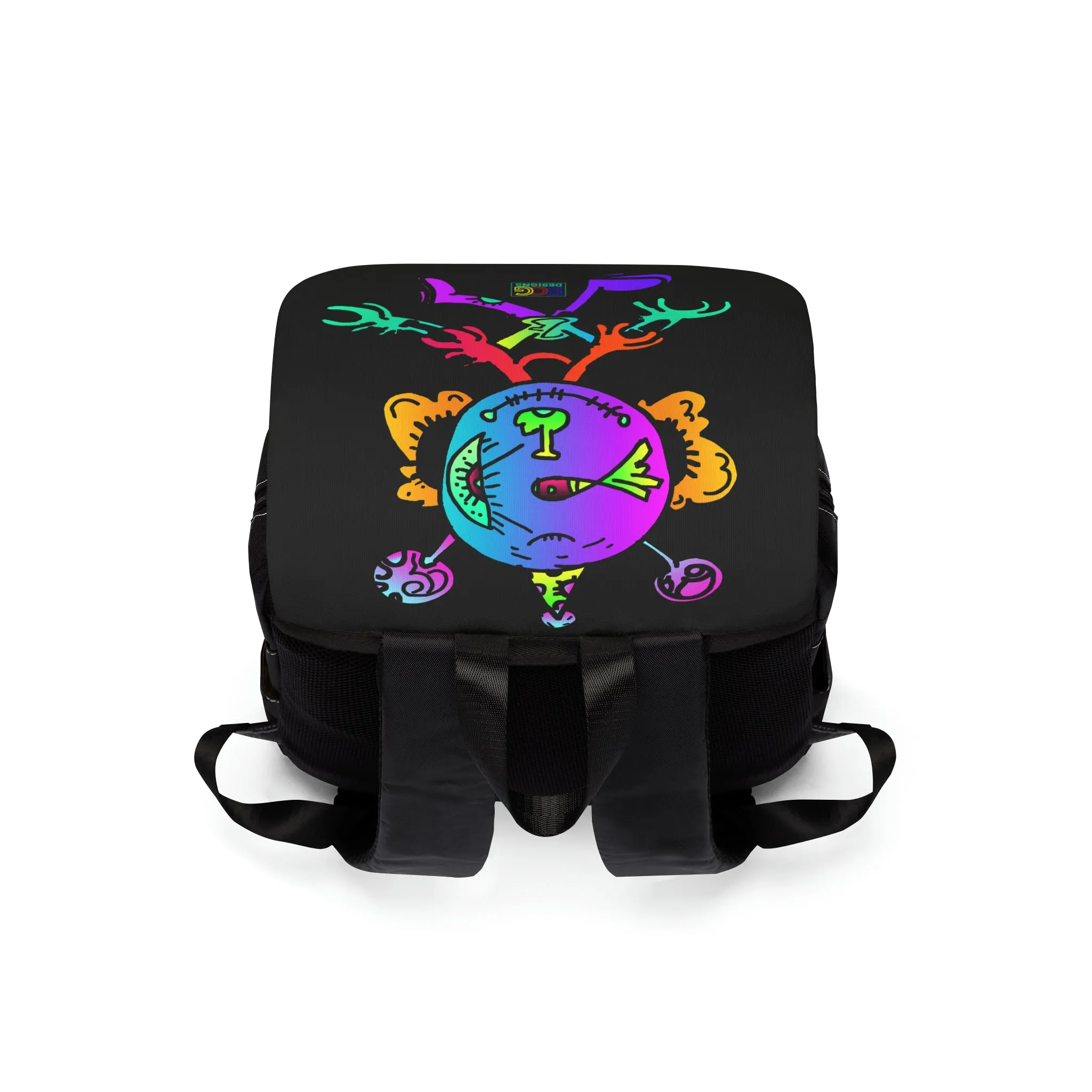 Happy Eye Day Unisex Casual Shoulder Backpack