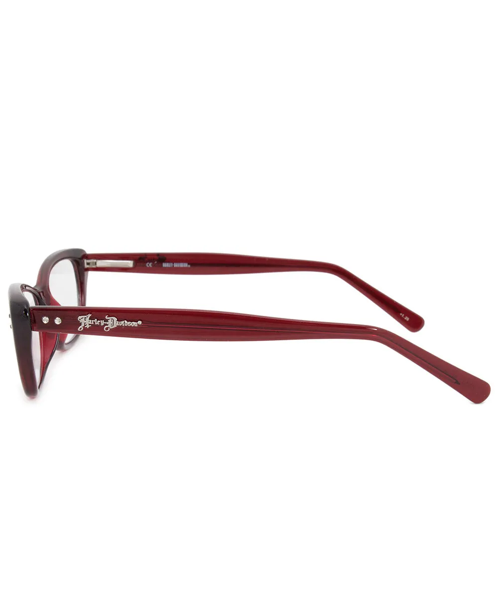 Harley Davidson Oval Reading Eyeglasses HD3013 RD 52  1.25