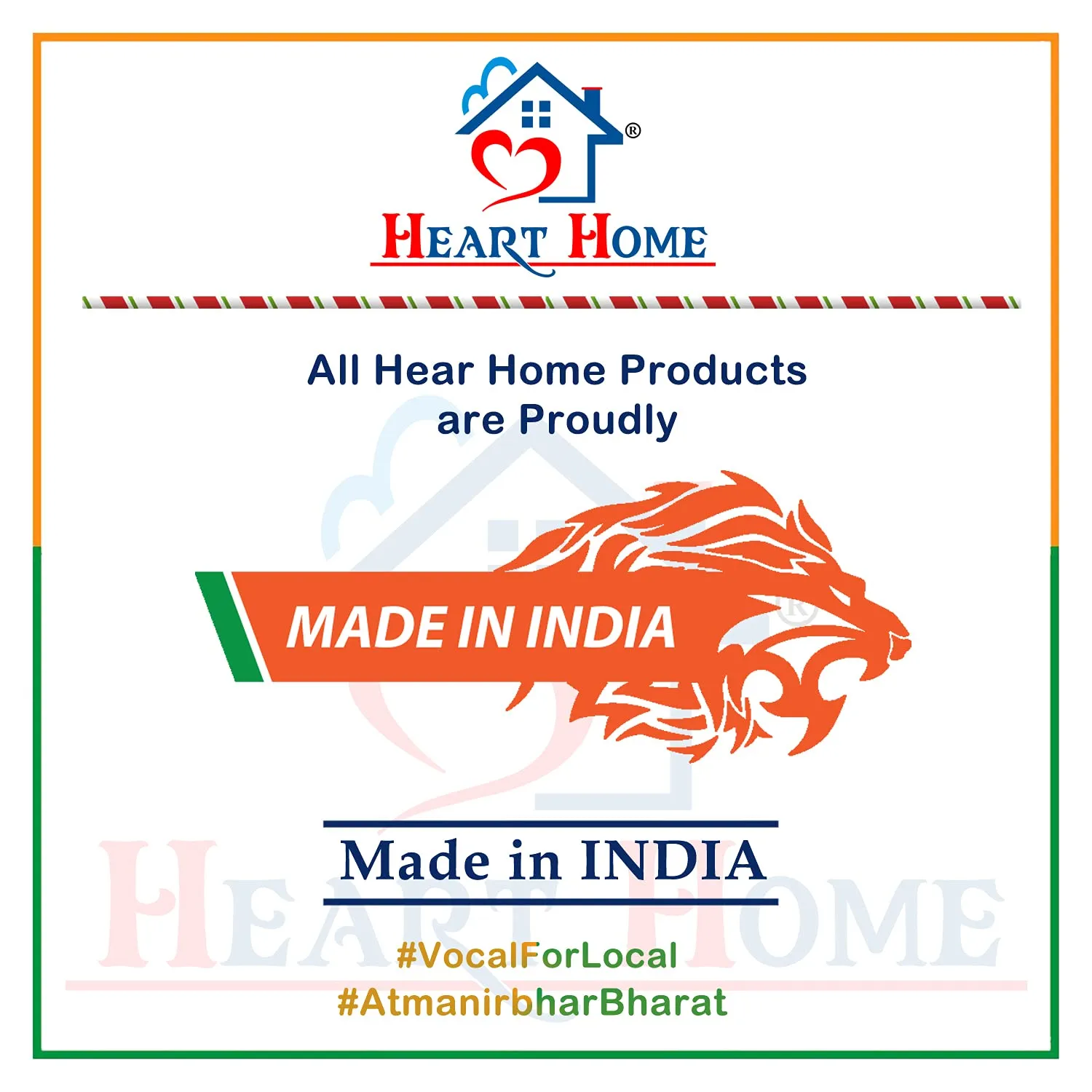 Heart Home Bucket|Plastic Bucket for Bathroom|Bucket for Bathing|Unbreakable Printed Bucket with Handle|18 Liter|Pack of 2 (Cream)