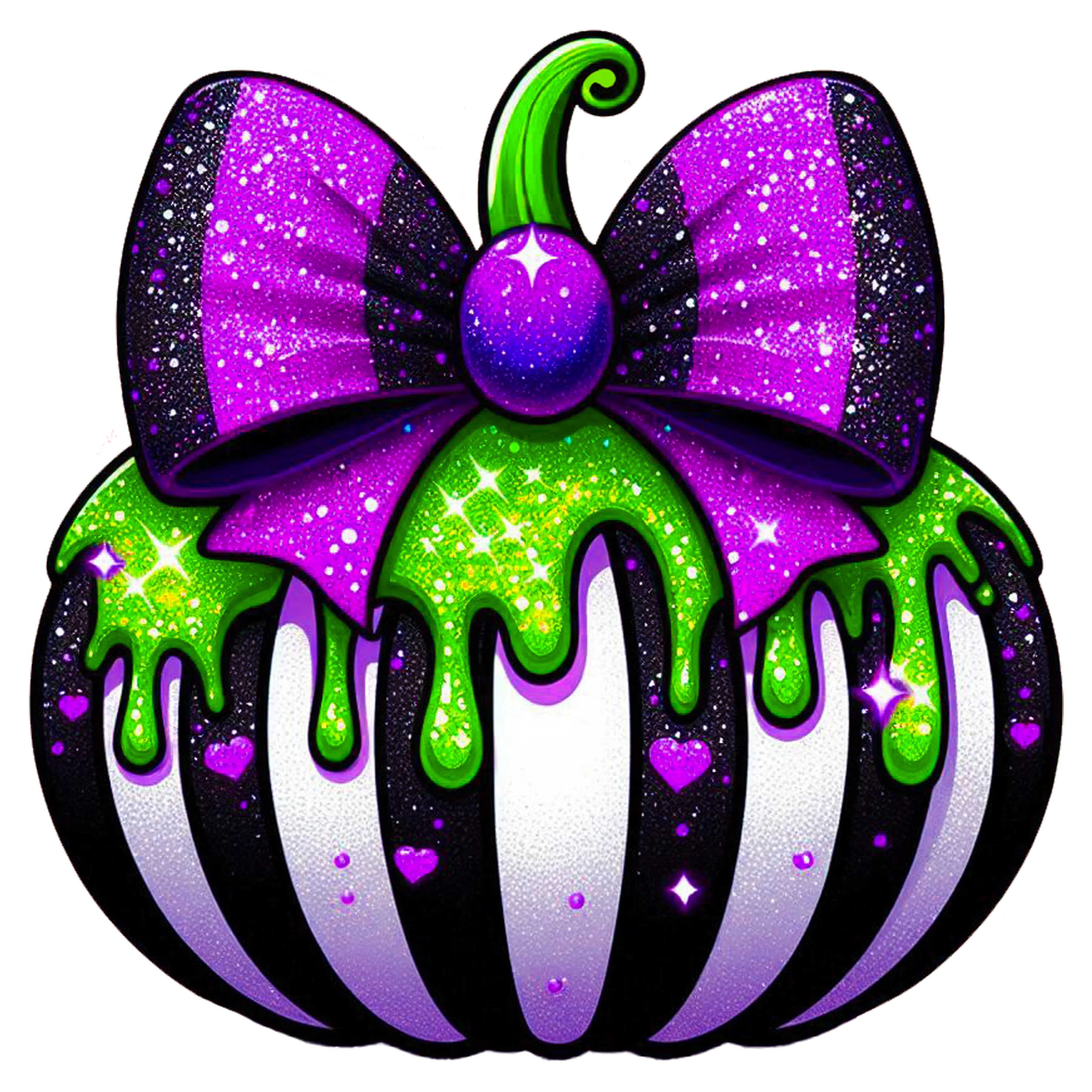 Heat transfer, Beetle pumpkin, press and peel, made to order