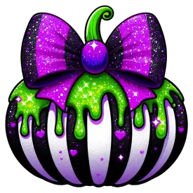 Heat transfer, Beetle pumpkin, press and peel, made to order