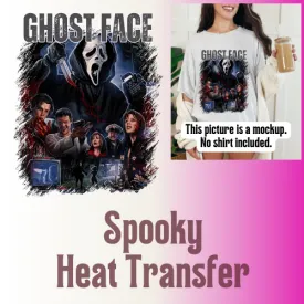 Heat Transfer, Ghost face, No shirt