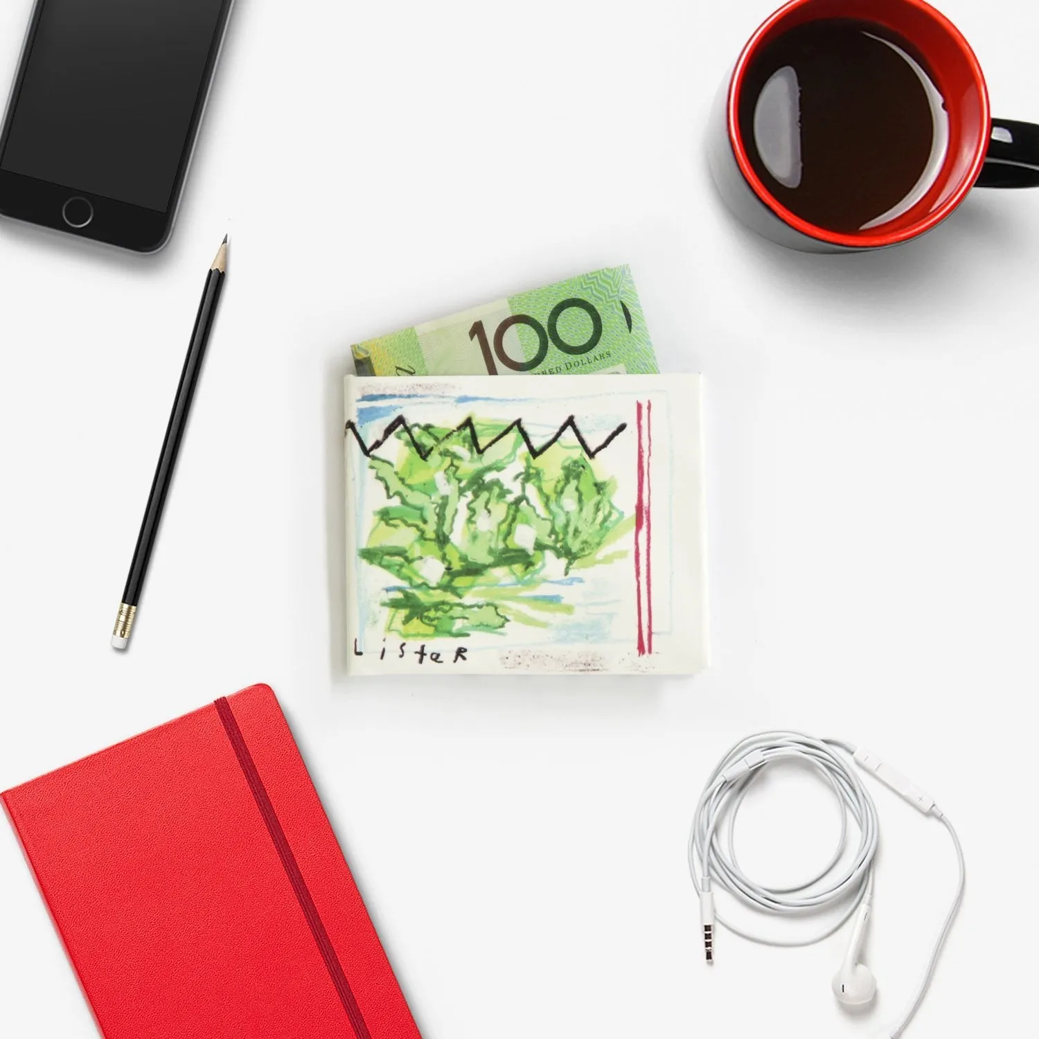 High Art Bifold Wallet x Anthony Lister