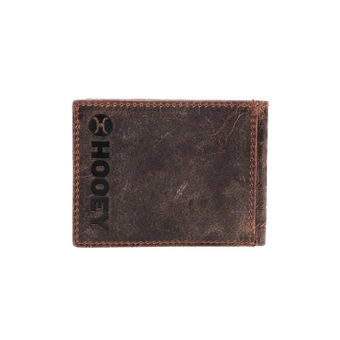 Hooey Men's Liberty Roper Front Pocket Bifold Wallet
