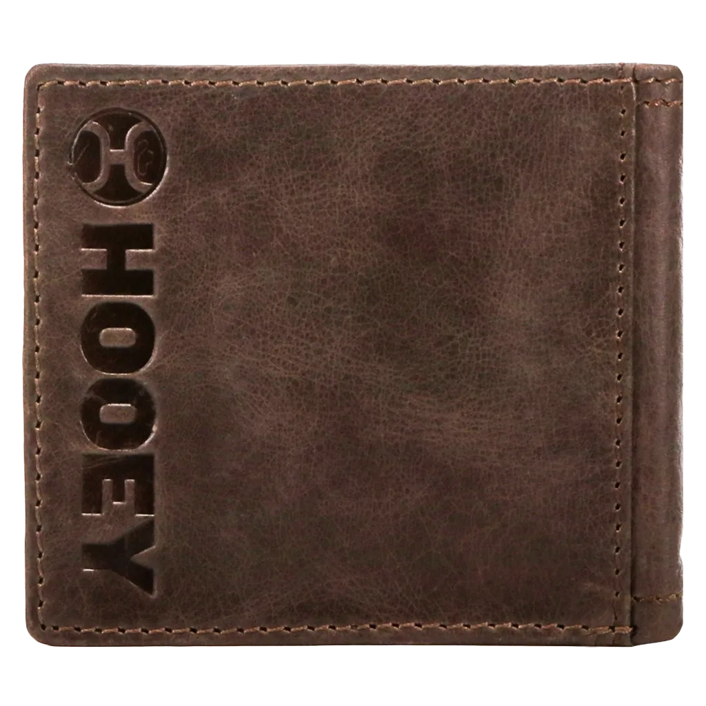 Hooey Original Nomad Print Inlay Brown Bifold Wallet HBF014-BRRD