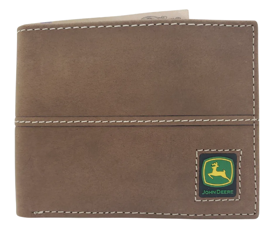 John Deere Logo Bi-Fold Wallet