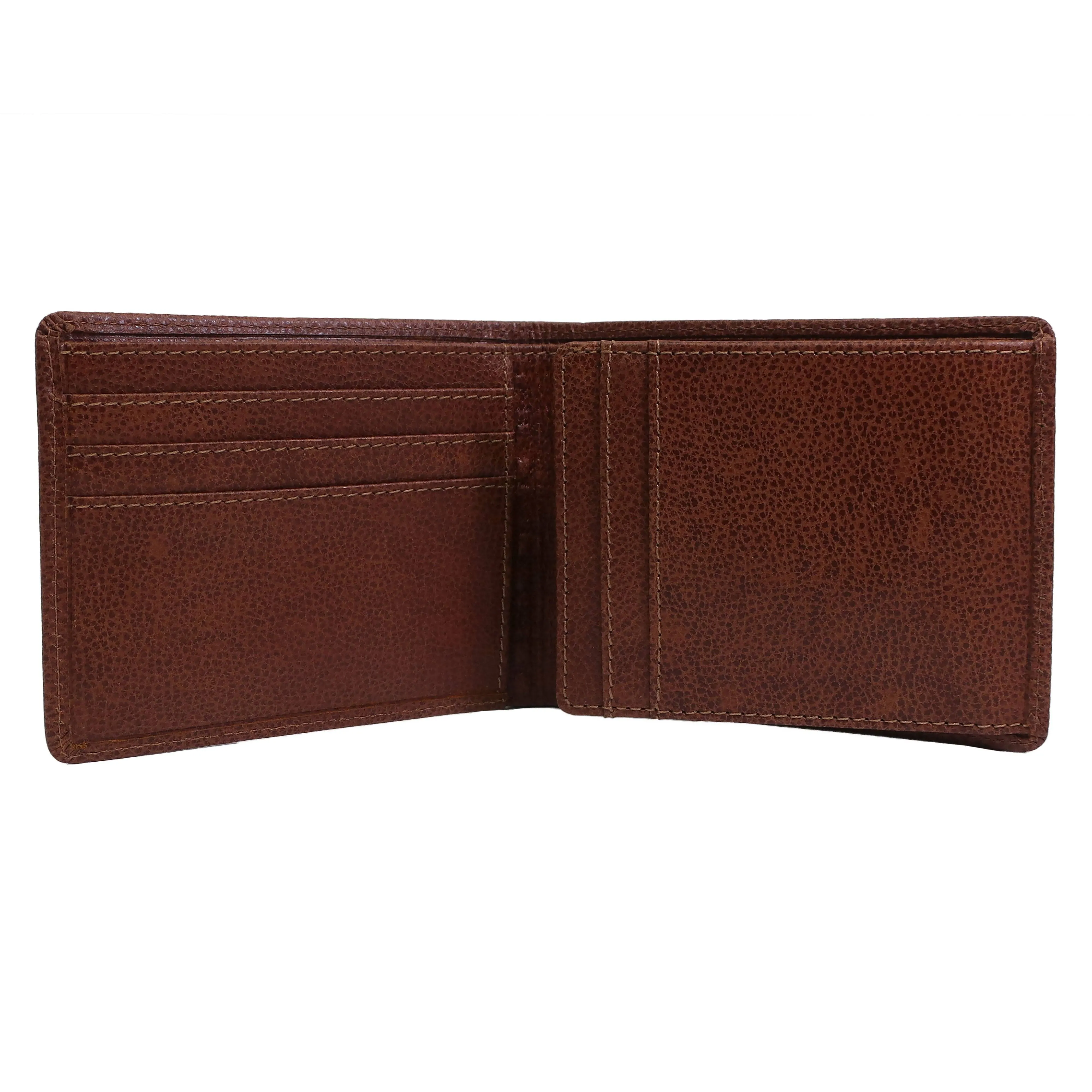 Kenneth Bifold Leather Wallet with Flip-out ID