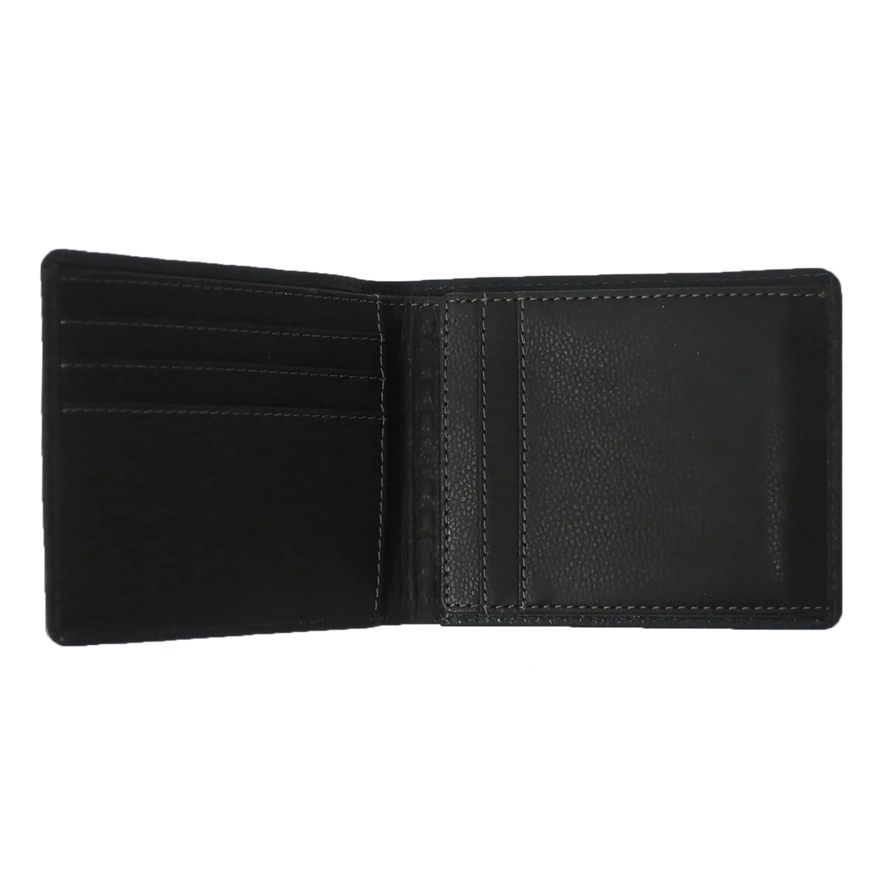 Kenneth Bifold Leather Wallet with Flip-out ID