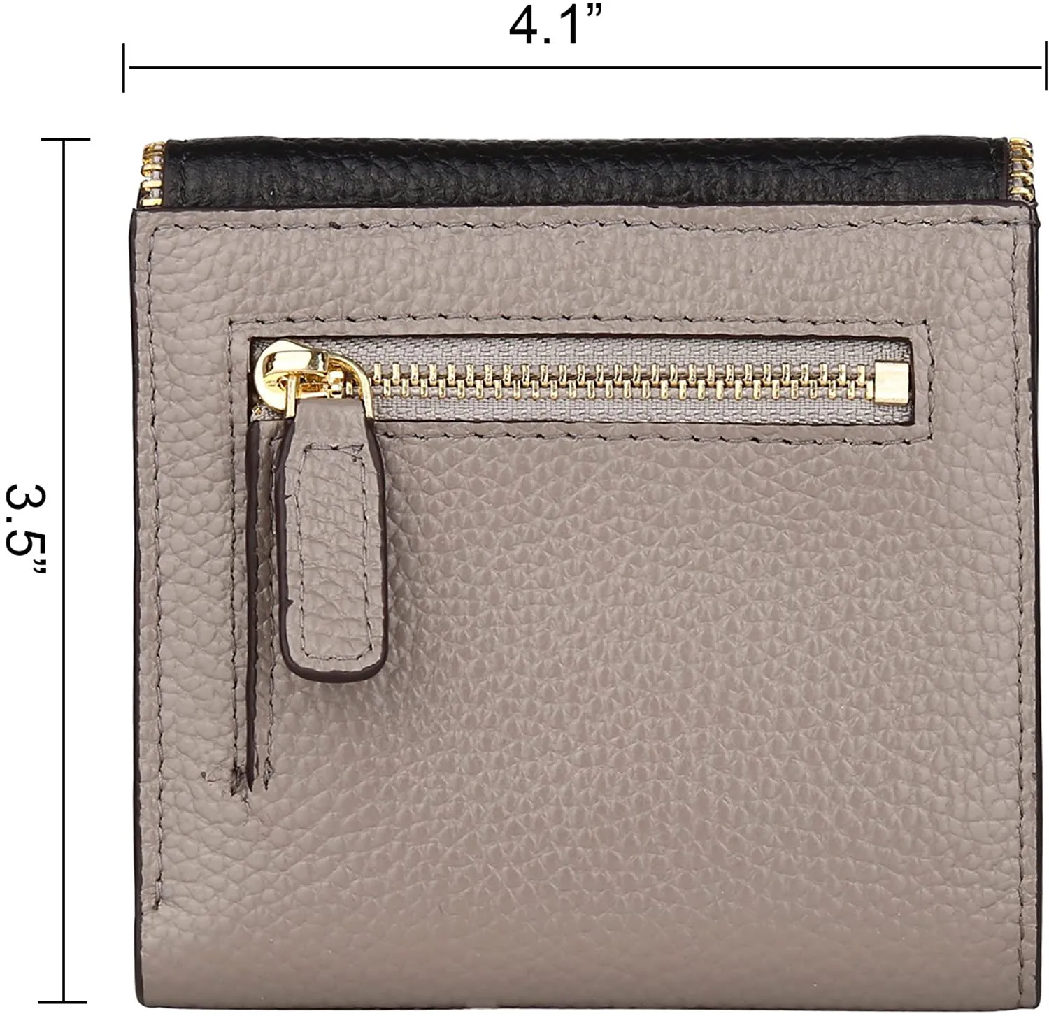 Lavemi RFID Blocking Small Compact Mini Bifold Credit Card Holder Leather Pocket Wallets for Women
