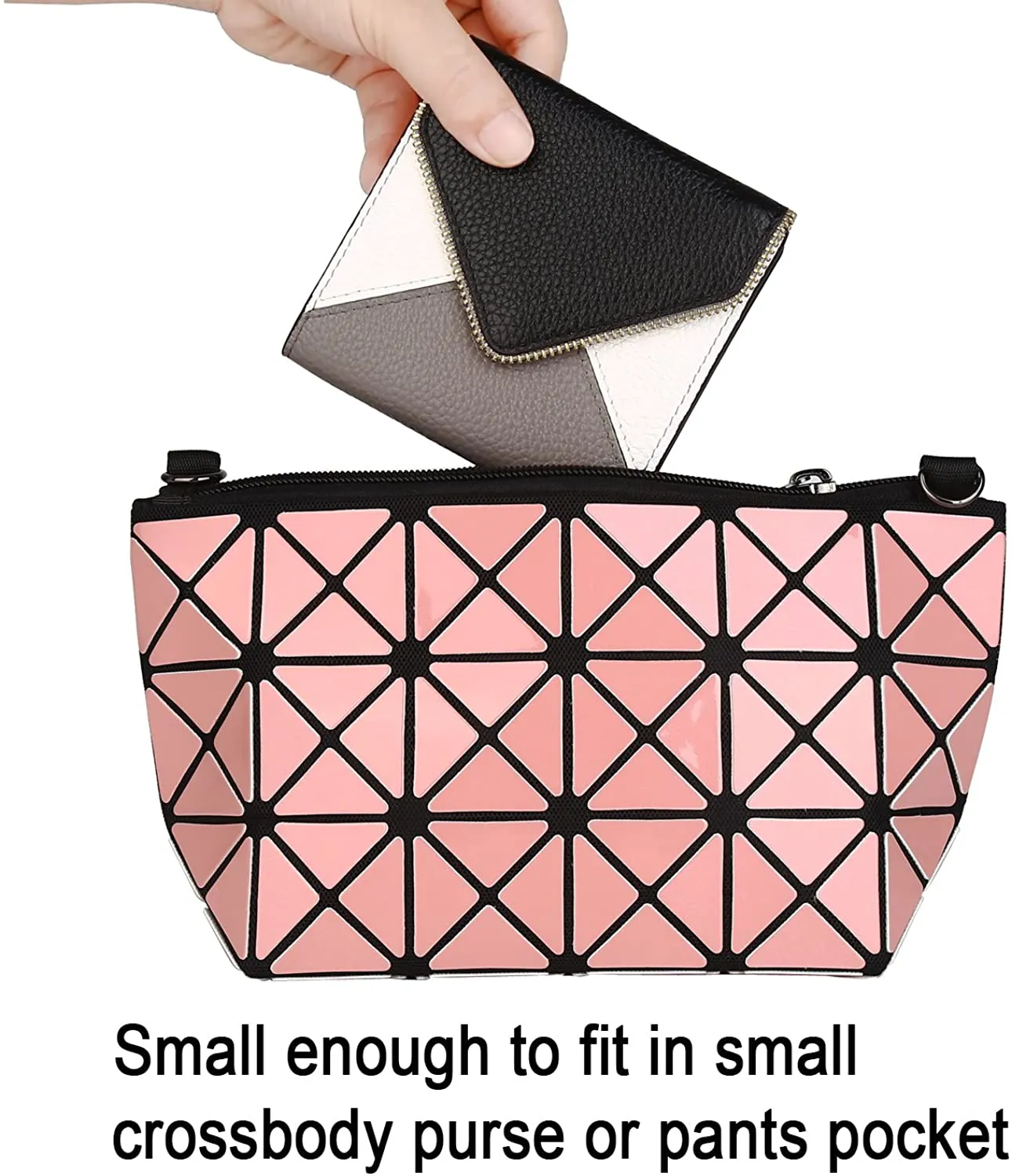 Lavemi RFID Blocking Small Compact Mini Bifold Credit Card Holder Leather Pocket Wallets for Women