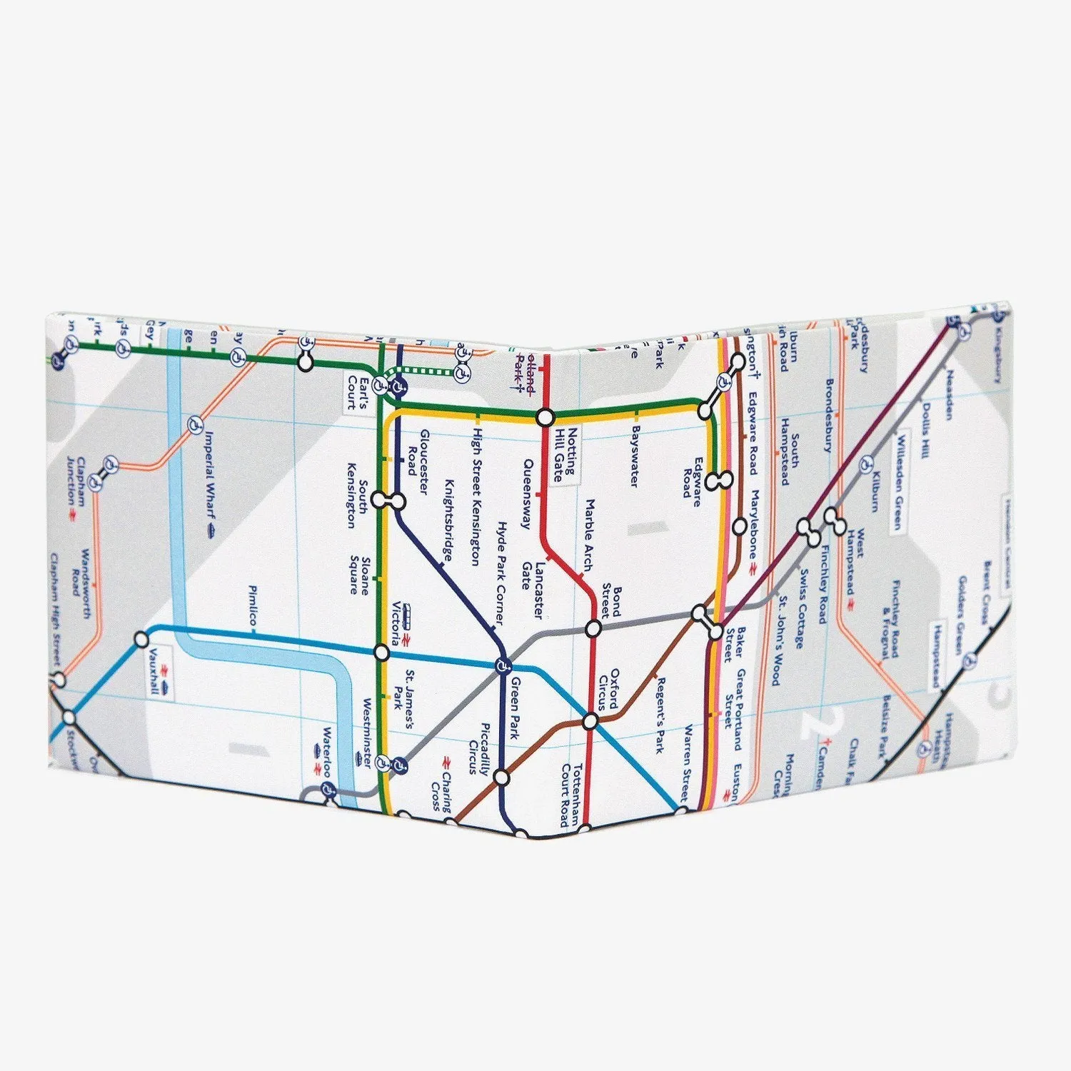London Tube Bifold Wallet
