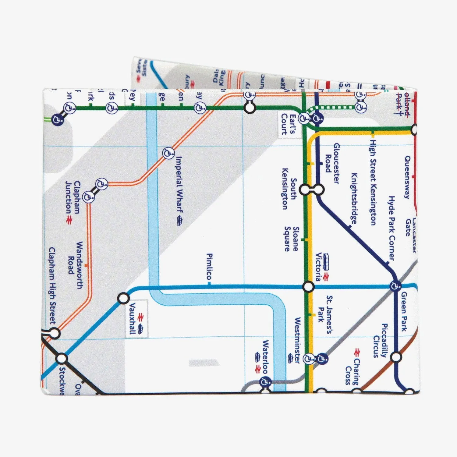 London Tube Bifold Wallet