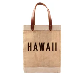 Market Tote Hawaii (Black Lettering)