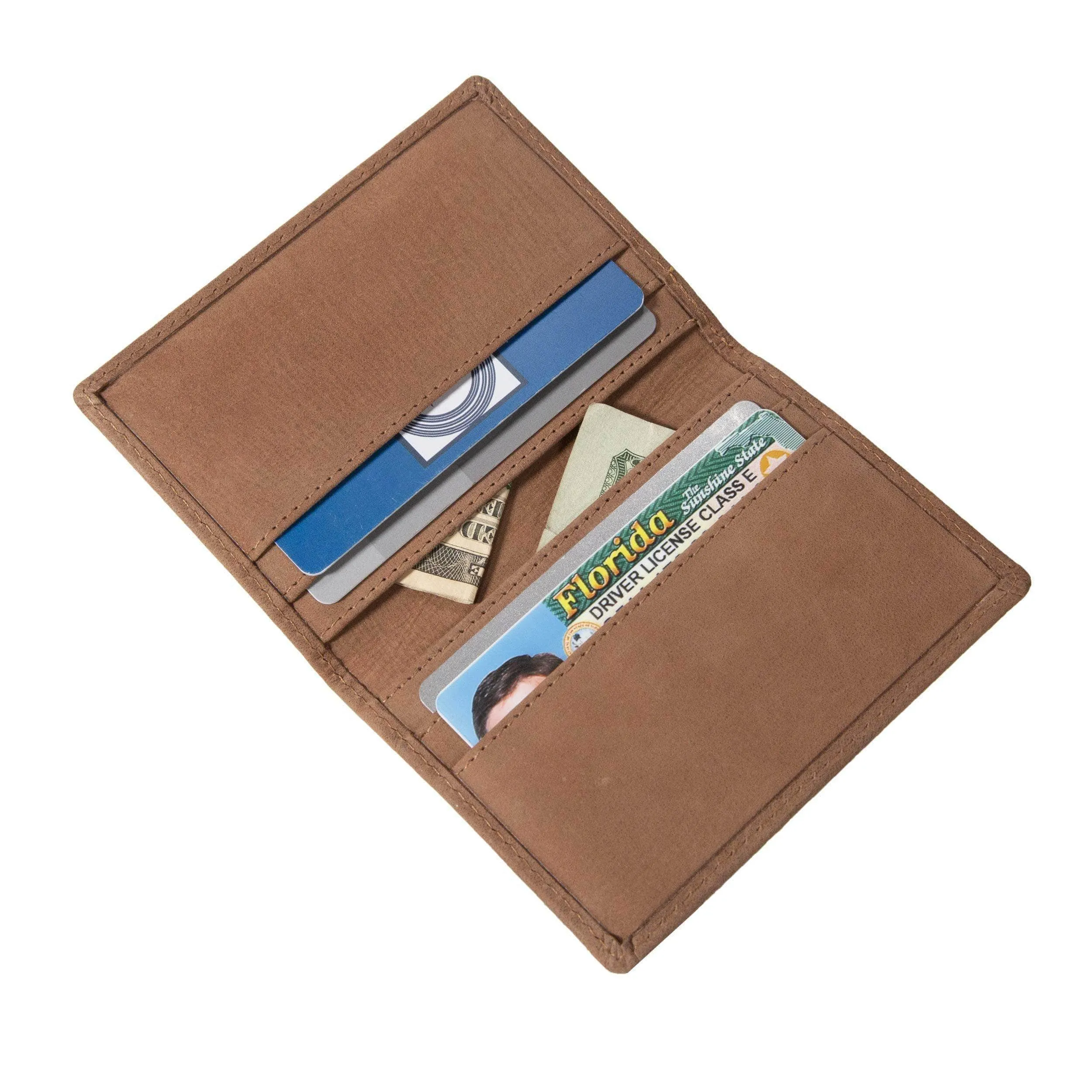 Mens 6 Slot Bifold Card Wallet