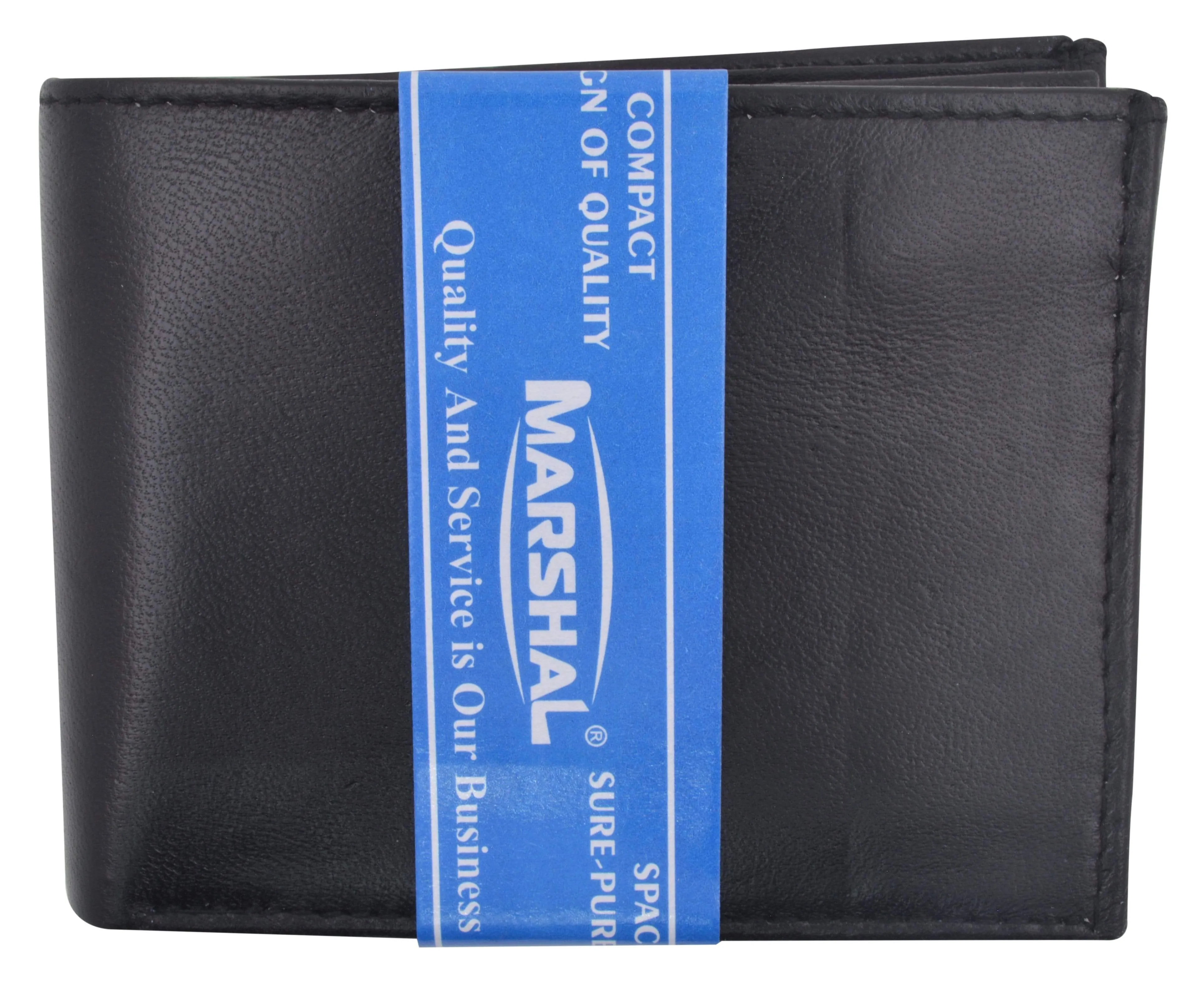 Men's Genuine Lamb Leather Multi Pocket Wallet 1852