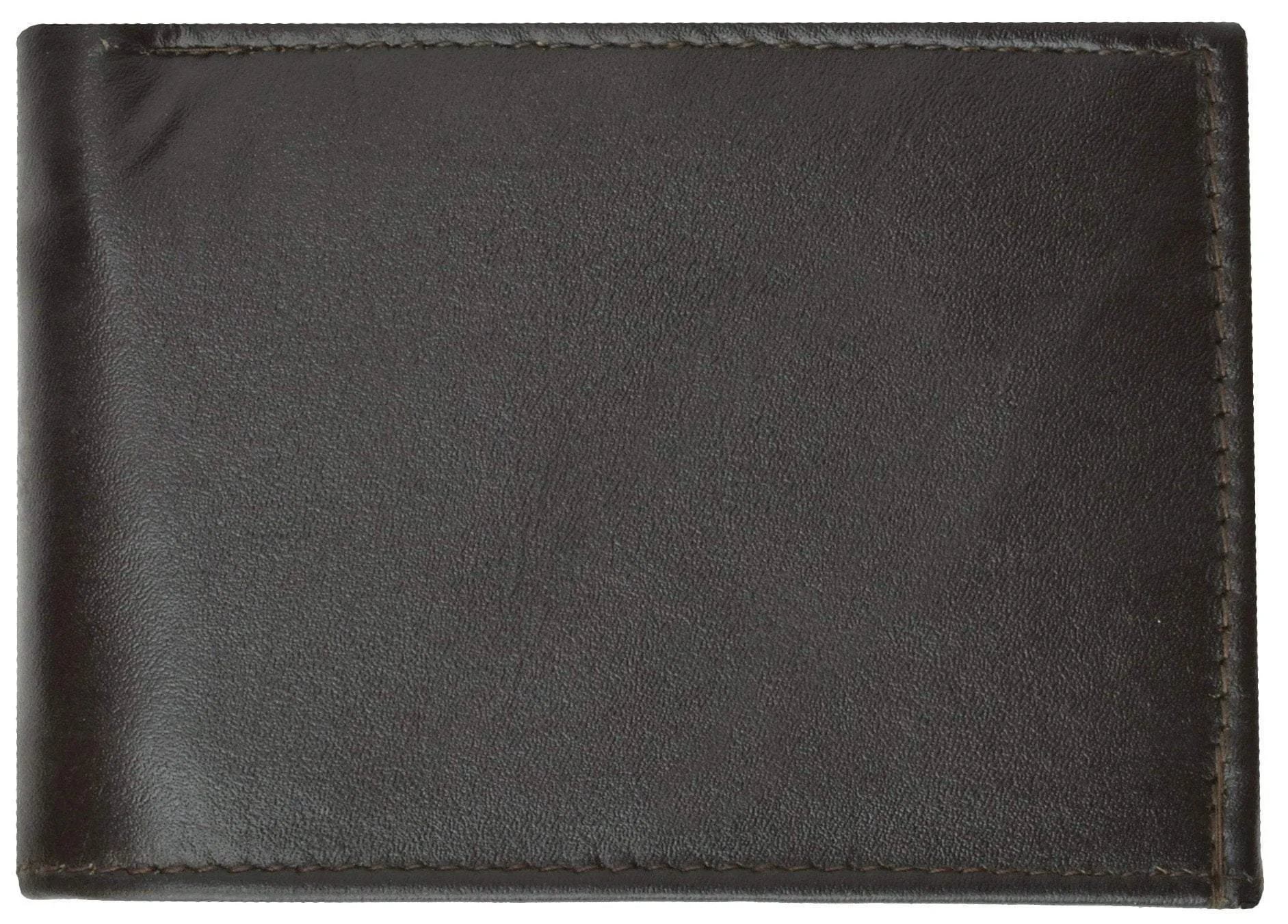 Mens Leather Change Pocket Bifold Wallet 1150
