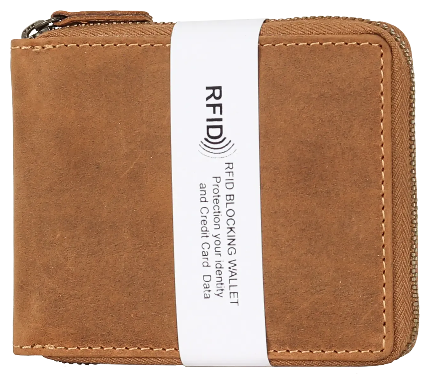 MET Hunter Leather Zip Around Wallet